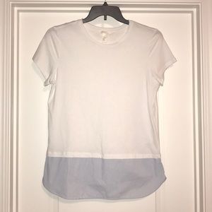 ⭐️H&M tee with pinstripe bottom!⭐️